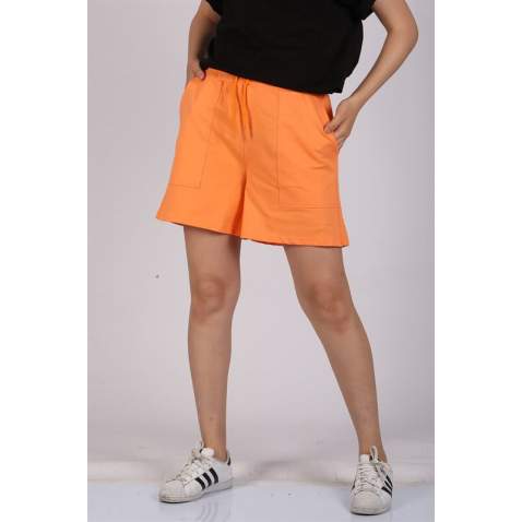 Mad Girls Orange Shorts MG1185 - Turuncu