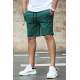 Madmext Green Zipper Detailed Shorts 4226 - Yeşil