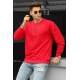 Madmext Men Red Sweatshirt 4782 - Kırmızı