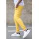 Madmext Basic Yellow Sweatpants 4209 - Sarı