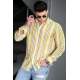 Madmext Men Yellow Shirt 4940 - Sarı