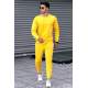 Madmext Yellow Men Tracksuit Set 4727 - Sarı