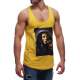 Madmext Yellow Bob Marley Printed T-shirt for Men 2634 - Sarı