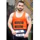 Madmext Orange Printed T-shirt for Men 3034 - Turuncu