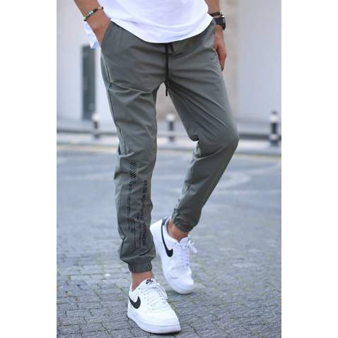 Khaki Cargo Pocket Jogger Trousers 5469 - Haki