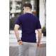 Madmext Men Navy Blue T-Shirt 5684 - Lacivert