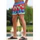 Madmext Red Printed Swim Wear Short 2957 - Kırmızı