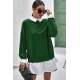 Mad Girls Green Basic Sweatshirt MG806 - Yeşil