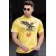 Madmext Men Yellow T-shirt 4986 - Sarı