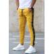 Madmext Yellow Striped Sweatpants 2932 - Sarı