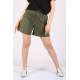 Mad Girls Khaki Shorts MG1185 - Haki