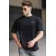 Madmext Men Black T-shirt 5273 - Siyah