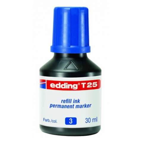 EDDING PERMANENT KALEM MÜREKKEBİ 30 ML E-T25 MAVİ Ücretsiz Kargo