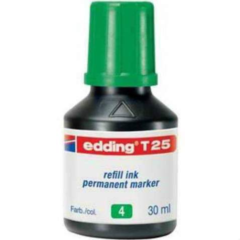 EDDING PERMANENT KALEM MÜREKKEBİ 30 ML E-T25 YEŞİL Ücretsiz Kargo