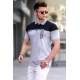 Men Dye Gray Polo T-Shirt 5855 - Boyalı gri