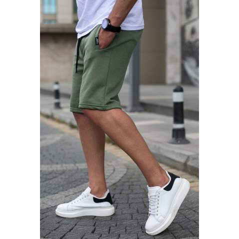 Madmext Men Khaki Shorts 4842 - Haki