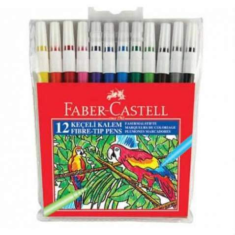 Faber Castell Keçeli Kalem 12'Li Paket