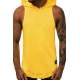 Sleeveless T-Shirt In Hooded Yellow 2893 - Sarı