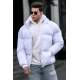 Madmext White Down Coat 5064 - Beyaz