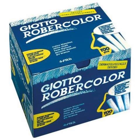 GİOTTO ROBERCOLOR TEBEŞİR BEYAZ 100'LÜ KUTU ÜCRETSİZ KARGO