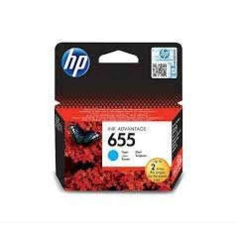 HP 655 MAVİ RENKLİ KARTUŞ ORJİNAL HP CZ110A