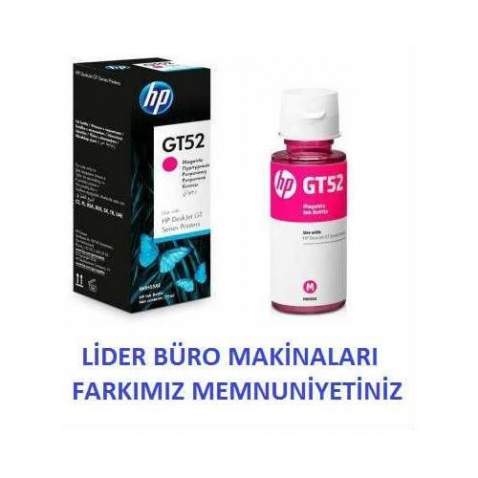 HP GT52 KIRMIZI MÜREKKEP ORİJİNAL M0H55AE ÜCRETSİZ KARGO