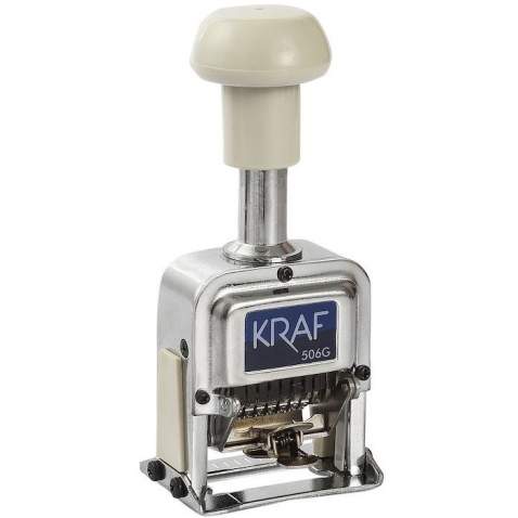 KRAF NUMARATÖR 6 HANE 506G ÜCRETSİZ KARGO