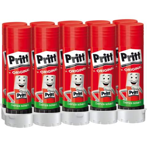 Pritt Stick Yapıştırıcı 43 Gr (Büyük Boy) 10 Adet Ücretsiz Kargo