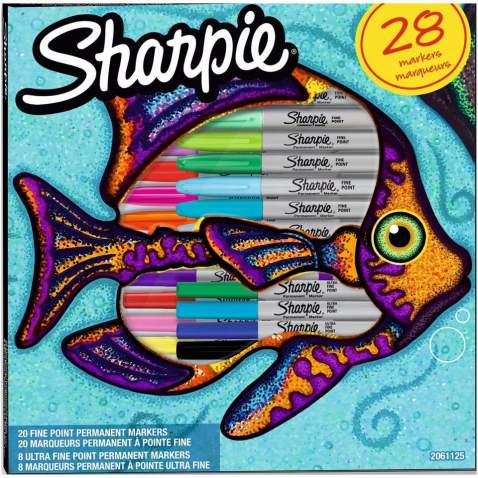 SHARPİE FİNE PERMANENT MARKER 28'Lİ BALIK ÖZEL SERİ 2061125