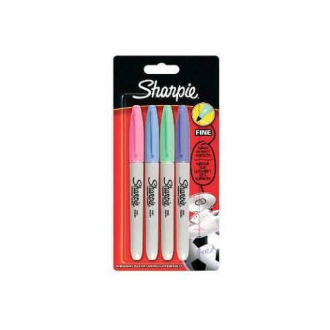 Sharpie Fine Permanent Markör Kalem Pastel Renkler Ücretsiz Kargo