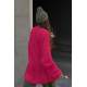 Mad Girls Oversize Fuchsia Sweater MG1297 - Fuşya