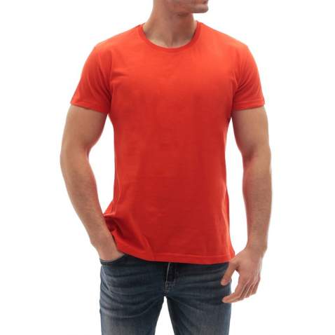 Madmext Men Basic Orange T-shirt 3006 - Turuncu