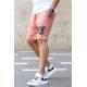 Madmext Soft Pink Printed Capri for Men 4247 - Pudra