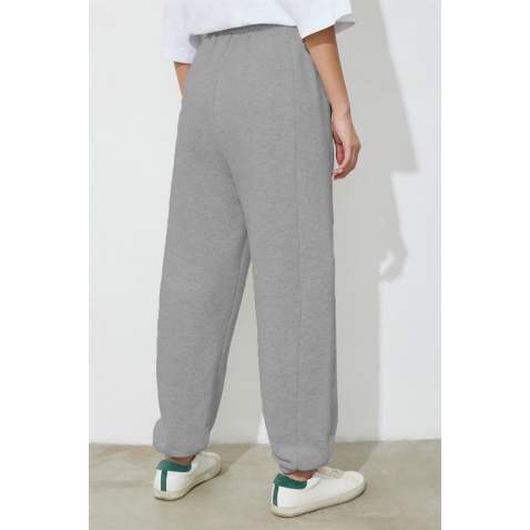 Mad Girls Gray Sweatpants MG1353 - Gri