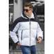 Madmext Men White Puffer Jacket 5139 - Beyaz