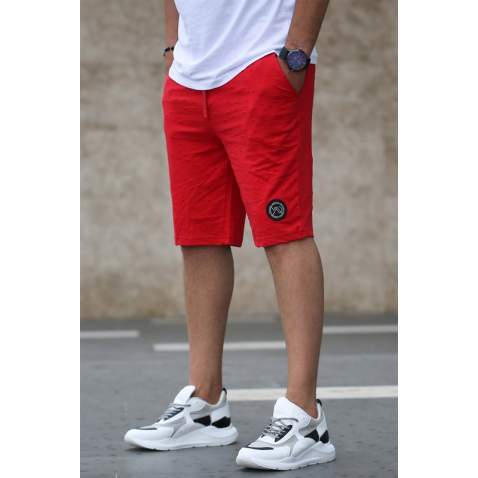 Madmext Red Rapped Capri for Men 2923 - Kırmızı