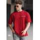 Madmext Men Maroon T-shirt 5273 - Bordo