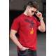 Madmext Men Maroon T-shirt 4986 - Bordo