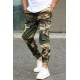 Men Camouflage Green Cargo Trousers 5447 - Yeşil