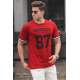 Madmext Men Maroon T-shirt 5230 - Bordo