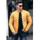 Madmext Men Yellow Puffer Jacket 5057 - Sarı