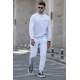 Madmext Men Marl Snow Tracksuit 5285 - Karmelanj