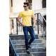 Madmext Yellow T-shirt for Men 4552 - Sarı