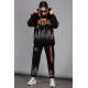 Mad Girls Black Tracksuit MG1320 - Siyah