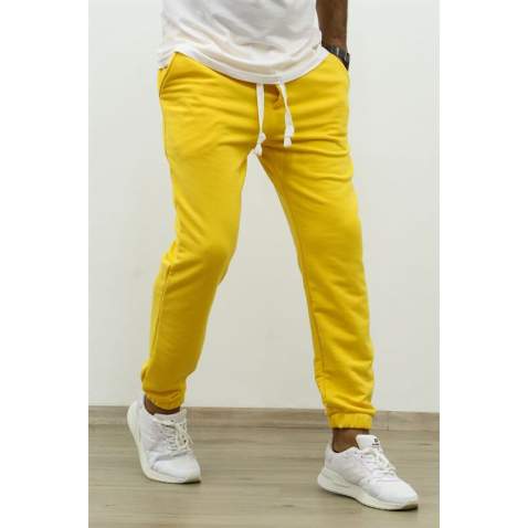 Madmext Yellow Basic Sweatpants 4829 - Sarı