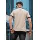 Men Basic Beige Polo T-Shirt - Bej