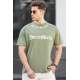 Madmext Men Khaki T-shirt 5204 - Haki