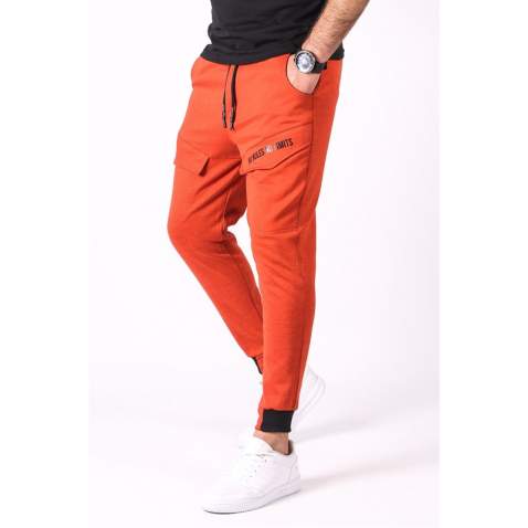 Madmext Orange Pocket Detailed Sweatpants 2934 - Turuncu