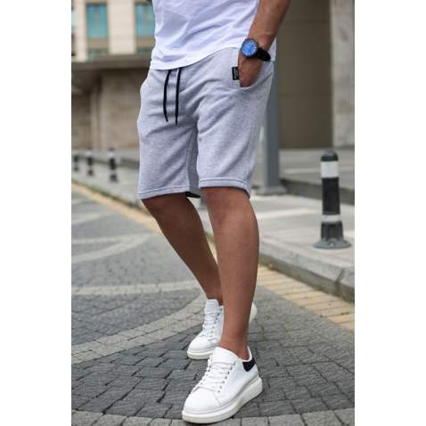 Madmext Men Gray Shorts 4842 - Gri