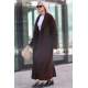 Mad Girls Brown Long Coat MG1302 - Kahverengi